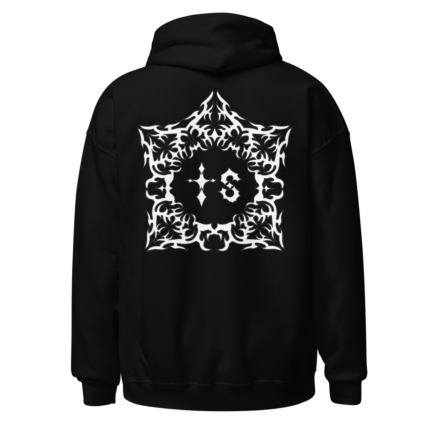 10 Stars Black Emblem Hoodie (Copy)