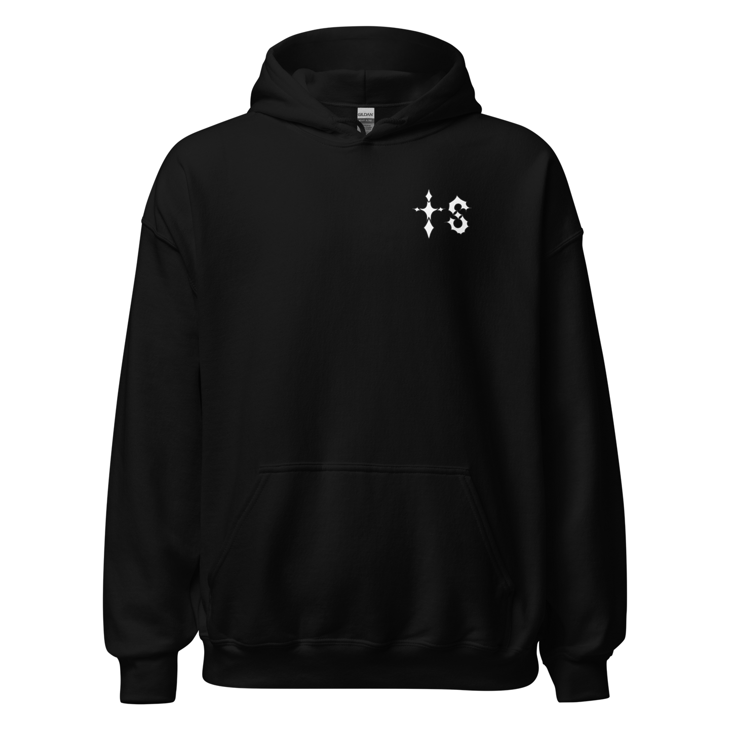 10 Stars Black Emblem Hoodie (Copy)